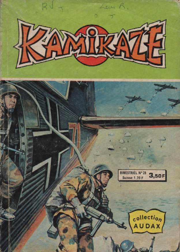 Scan de la Couverture Kamikaze n 28